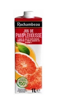 JUS DE PAMPLEMOUSSE ROCHAMBEAU